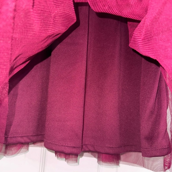 Wonder Nation Girls Long Sleeves Velour Tutu Dress - Picture 5 of 10